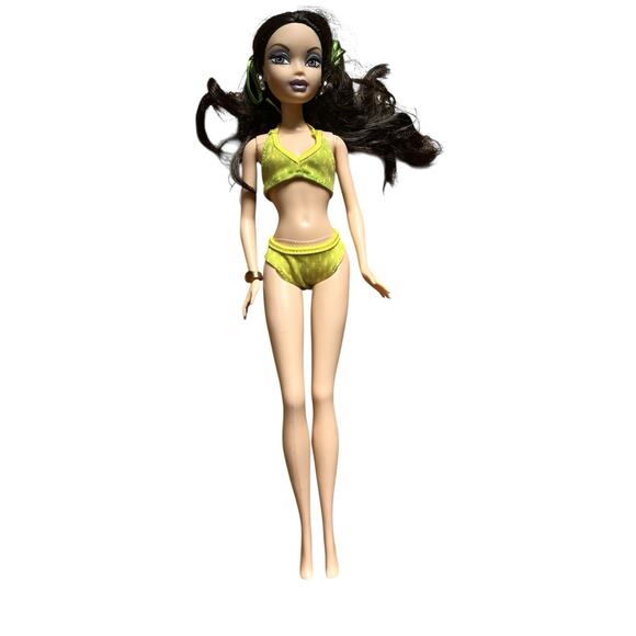 Mattel Barbie My Scene Doll 1999 Watch Swimsuit Earrings Bikini Toy y2k - Picture 2 of 7